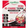 Equilibra Zero Re-Charge Taurin Integratore Ricarica e Sostegno 12 Stick Gel