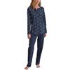 CALIDA Pigiama da Donna, Peacoat Blue, 40-42