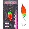 SEABUZZ Mini Barsch & Forellen Spoon Zulu 2g - Esche per trote e pesce persico con ami da pesca - Blinker per trota e pesci predatori - Esche sportive - Esca artificiale - Wobbler - Accessori da pesca