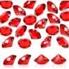 TOAOB THE ONE AND ONLY BABY TOAOB 25 Pezzi Gemme di Diamanti Acrilico Grandi 30 mm Rosso Cristalli Diamanti Pietre Decorazioni per Vasi Tavoli Matrimoni Decorazioni Fai da Te Ricerca del Tesoro