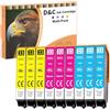 D&C 33XL Cartucce Colori per Epson 33 XL Compatibili con Expression Premium XP-7100 XP-830 XP-530 XP-540 XP-630 XP-635 XP-645 XP-640 XP-900(3 Ciano, 3 Magenta, 3 Giallo)