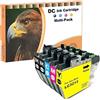 D&C LC3213 Cartuccia d'inchiostro compatibile per Brother LC-3213 LC3211 per Brother DCP-J572DW DCP-J772DW DCP-J774DW MFC-J491DW MFC-J497DW MFC-J890DW MFC-J895DW (5-Pack)