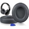 SoloWIT Cuscinetti Auricolari di Ricambio in Pella di Agnello per Beats Studio 2 e Studio 3 (con cavo e wireless) Cuffie, Padiglioni con Schiuma Memory per Isolamento Acustico, Maggiore Spessore