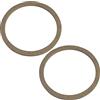 AERZETIX - C52052 - Set di 2 adattatori/supporti/anelli universali per altoparlanti Ø165mm - Ø166xØ144x8mm - distanziatore/ring in MDF per altoparlante/auto/veicolo/sistema sonoro