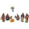 arkamii set personaggio presepe nativita dipinto a mano prodotto italia (Personaggi, 12 cm)