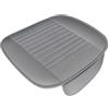 DEARBAG Cuscino Sedile Auto Anteriore Universale, Cuscini per Auto Traspirante in Pelle e Cotone, Cuscini Sedili Anteriori Facile da pulire, Copri Seduta Sedile Comfort Quattro Stagioni (Grigio, 49x47cm)