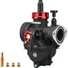 NIBBI Carburatore PE24MM, Adatto 140cc-150cc Flangia Motore Moto Con Jets Carb Per Yamaha Kawasaki Suzuki Apollo Dirt Bike Mini Bike