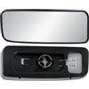LONGLING Ricambio sinistro lato conducente specchietto retrovisore esterno inferiore piccolo vetro riscaldato con piastra posteriore vetro specchio per Mercedes Sprinter 2006-2025