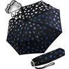 iX-brella Mini Ultra Light - Ombrello tascabile da donna con grande copertura - extra leggero, Taschenschirm Handöffner