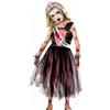 Beipegin Sposa Cadavere Costume Bambina Vestito Zombie Prom Queen Fascia Corona Guanti Mietitore Corpse Bride Fantasma Costume Halloween
