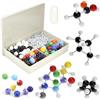 QWORK® 240 pezzi kit chimica modello molecolare, modello molecolare di chimica organica e inorganica, adatto per l'insegnamento scolastico e gli esperimenti