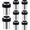 anchak 8 Pezzi Fermaporta da Pavimento, Fermaporta a Muro Fermaporta in Acciaio inox con Tampone di Gomma Tampone per Porta (60mm)