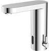 MAMMOLITI Marco Mammoliti | Rubinetto Lavabo Elettronico Monocomando Suelli in Ottone Cromo, Altezza Bocca 139mm, 16,1x16x5,5cm