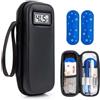 Homirty Borsa Termica per Insulina, Borsa per Diabetici da Viaggio con 2 Impacchi di Ghiaccio, Portatile Borsa Insulina Astuccio Contenitore Termico, per Medicinali Insulina Siringhe Da Insulina
