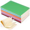 PetGlimmer 12 Pezzi Piccoli Quaderno A6 Appunti, 12 Colori Block Notes Piccoli Mini A6 con Copertina Kraft, 14 X 9cm Blocco Note, Taccuino Tascabile da 30 Fogl per Diario di Viaggio, Planner, Quadern, Agende