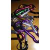 Pack 5 .)( Moschettone 8 CMS Alluminio Colori,Portachiavi Chiavi Colore: Casuale