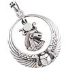 AFP Tefnut con Scarabaeo e Ankh, Ciondolo in argento 925