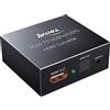 AMANKA HDMI Audio Extractor, Convertitore HDMI Ottico 4Kx2K Estrattore Audio HDmi per PS3 Xbox HD DVD PS4 Sky HD Plasma Blu-Ray Home Cinema Supporto 3D 4K-Alluminio