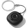 daidora Air Smart Tag Tracker, Compatibile con Apple «Find My» (solo iOS), per Valigie/Borse/Chiavi/Zaini bambini, Batteria rimovibile Nero