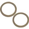 AERZETIX - C52049 - Set di 2 adattatori/supporti/anelli universali per altoparlanti Ø165mm - Ø177xØ143x8mm - distanziatore/ring in MDF per altoparlante/auto/veicolo/sistema sonoro