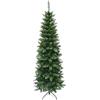 MAURY'S IL NUMERO UNO DEL RISPARMIO Maury's Albero di Natale Artificiale Extra Slim Sintetico Verde 240 cm con 957 Rami Folto Effetto Realistico Decorazione Natalizia Rami a Gancio