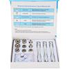 Natudeco 12 Punte Ricambio Per Microdermoabrasione Set Accessori Per Macchine di Bellezza Bacchette Per Dermoabrasione Per Trattamenti di Microdermoabrasione Appassionati di Cura della Pelle