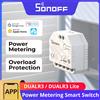 SONOFF DUALR3 / DUALR3 Lite Modulo Relè Doppio a 2 Canali, Interruttore Intelligente Wi-Fi DIY con Misurazione della Potenza, Controllo tramite eWeLink, Alexa, Google