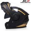 BLD Caschi ribaltabili personalizzati a doppia lente Motocross Racing modulari Cascos Para Moto uomo donna moda casco Moto integrale
