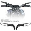 SOYAVISION Accessori moto Specchi Stealth Winglets Specchio per ruotare Specchi regolabili per YAMAHA MT 03 07 09 R1R3R7 XMAX KTM BMW