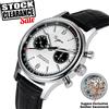 TOPHILL Gabbiano 1963, orologio da polso da uomo, cronografo meccanico da pilota, originale, movimento Seagull ST1901, 40mm, vetro zaffiro, luminoso, orologi da polso da pilota, casual