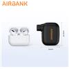 AIRBANK Mini pompa da bicicletta portatile gonfiatore d'aria ricaricabile 100PSI 5V tipo C accessori bici per pneumatici Schrader Presta AS100