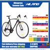HILAND Bici da strada Hiland 700c, 14 velocità, telaio in alluminio leggero, bici da corsa, bici da strada per pendolari urbani per uomo e donna