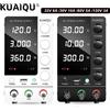 KUAIQU Alimentatore CC da Laboratorio 30V 10A 6A, Alimentatore da Banco Switching Regolabile 60V 5A/120V 3A, Corrente Preimpostata 20A 30A 60A, Display a 4 Cifre, Alta Precisione, Uscita Stabile