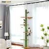 PAWZ Road Albero per gatti a 5 livelli dal pavimento al soffitto Torre per gatti Cactus Alto albero da arrampicata con tiragraffi Amaca Palla pendente per gatti da interno