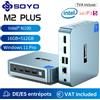 SOYO M2 PLUS V1 Mini PC Intel Alder Lake N100 Windows 11 Pro Mini PC 16GB DDR4 512GB PCIe M.2 SSD WiFi 5 BT4.2 Computer desktop