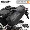 Rhinowalk 2 pezzi borsa laterale per sella moto 18L/28L/48L borsa da viaggio universale impermeabile per riporre i bagagli da moto