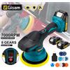 Gisam Gisha Cordless Car Polisher 8 Marce Regolabile Auto Elettrica Ceretta Levigatura Sigillatura Smalto Strumento di Potere Fit Makita 18v Batteria Spille