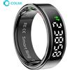 COLMI 2025 COLMI R12 Smart Ring con schermo di visualizzazione e touch, ricarica wireless, sanitari, impermeabile 5 ATM per uomini e donne