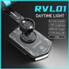 CYCLAMI RVL01 Faro per bicicletta Luce anteriore diurna 5000mAh Visibilità di sicurezza per bici Luce per ciclismo per Garmin XOSS IGS Ricarica
