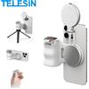 TELESIN Telefono Fotocamera Shoot Hand Grip Supporto magnetico per smartphone Aiuto per il tiro Maniglia per telecomando per telefono Iphone Android