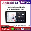 Hizpo 2Din 9 pollici universale Android autoradio unità principale sistema intelligente 4G WiFI BT Auto CarPlay navigazione GPS UI7862
