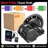 Bafang 1000W 48V 52V BBSHD Mid Drive Motor Kit Motore per bicicletta elettrica BBS03 68mm 100mm 120mm Kit di conversione Ebike con display