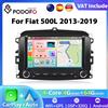 podofo CarPlay Android Radio Per Fiat 500L 2013-2019 perché Lettore Multimediale 2din GPS Stereo di Navigazione Sistema Intelligente Auto Radio RDS