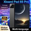 2025 NUOVO Originale MI Pad 8S Pro Tablet 11 pollici Snapdrago 8gen2 HD 4K Android 14 16GB + 1T 10000mAh 5G Dual SIM WiFi GPS Tablet PC