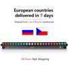 aicpose 2-10 pz. DMX 24x12W RGBW a controllo segmentato / Modello Pixel RGBWAUV Barra LED DMX Linea Barra LED Wash per Palcoscenico, Feste e Matrimoni