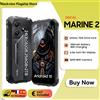 OSCAL MARINE 2 Smartphone robusto Gemini, display HD+ da 6,56", telefono cellulare Android 15 24(8+16)GB 256GB, Unisoc T615, 11000mAh/18W