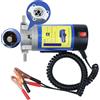 EAFC Pompa di trasferimento olio elettrica portatile 12V/24V - Estrattore carburante/diesel 1-4L/min per auto, barca, motore - Strumento sifone con spegnimento automatico