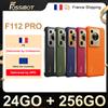 fossibot Smartphone FOSSiBOT F112 Pro, 5G, 24GB + 256GB, GPS/NFC, 7150mAh, 6,88" HD+ 50MP, Android 14, telefono cellulare Dual SIM 4G