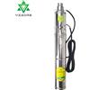 VESDAS Pompa solare per pozzi profondi CC 750 W 48-60 V CC Pompa sommergibile solare per pozzi profondi flusso raro 2000 litri può essere collegato ai pannelli solari