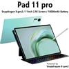 Brand New Tablet da 11.0 pollici 2.5K Tablet Android 13 Snapdragon 8gen2 Global 16GB + 1024GB 10000mah 5G Dual SIM WIFI HD Schermo intero